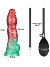 Lovetoy 10'' Dual Density Silicone Şişirilebilir Monster Dildo - Görsel 4