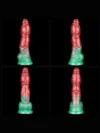 Lovetoy 10'' Dual Density Silicone Şişirilebilir Monster Dildo - Görsel 7