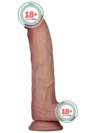 Lovetoy 10'' Sliding Skin Pro II Dual Layer Silicone Dong 25cm