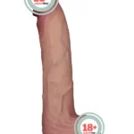 Lovetoy 10'' Sliding Skin Pro II Dual Layer Silicone Dong 25cm