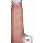 Lovetoy 8.5'' Sliding Skin Pro II Dual Layer Silicone Dong 21.5cm