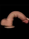 Lovetoy 9'' Sliding Skin Pro Dual Layer Silicone Dong 23.7cm - Görsel 4