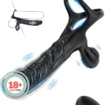 NOXXX DualDrive Uzaktan Kumandalı Çift Penetrasyonlu Penis Halkası ve Klitoris Uyarıcı Vibratör