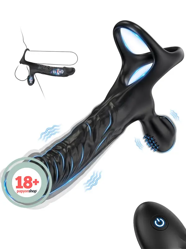 noxxx-dualdrive-uzaktan-kumandali-esnek-takilabilir-titresimli-penetrator-penis-18 NOXXX DualDrive Uzaktan Kumandalı Çift Penetrasyonlu Penis Halkası ve Klitoris Uyarıcı Vibratör