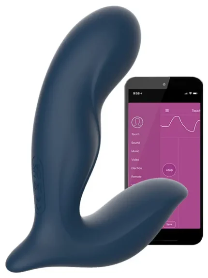 NOXXX Noir Touch Telefon Kontrollü Isıtmalı Parmak Hareketli Vibratör