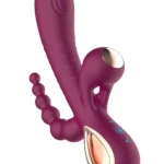 NOXXX Trie Bliss Üç Motorlu Anal Titreşim ve Parmak Hareketli Vibratör