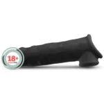 NS Novelties Renegade Annex Thin İnce Penis Kılıfı 19.4cm Siyah