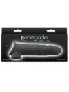 NS Novelties Renegade Annex Thin İnce Penis Kılıfı 19.4cm Siyah - Görsel 4