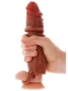 ToyJoy Hydrated Skin Silikon Gerçekçi Penis Kılıfı 20cm - Görsel 5