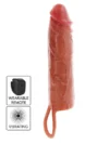 ToyJoy Hydrated Skin Silikon Titreşimli Gerçekçi Penis Kılıfı 20cm