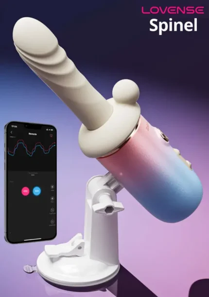 Lovense Spinel Uygulama Kontrollü Seks Makinesi