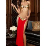 Fantazi Dansöz Kostümü Kırmızı