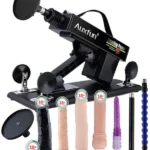 Auxfun 3XLR Vantuz Adaptörlü Seks Makinesi