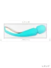 LELO Smart Wand 2 Medium Ultra Güçlü Wand Vibratör Mavi - Görsel 5
