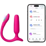Lovense LUSH Anal Uygulama Kontrollü Giyilebilir Vibratör
