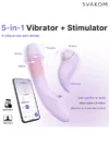 Svakom DuoGlow APP Uygulama Kontrollü Hepsi Bir Arada Tavşan Vibratör - Görsel 16