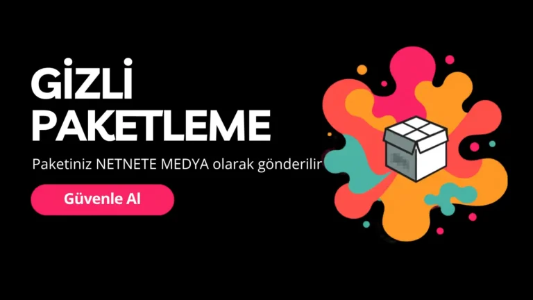 Gizli paketleme ile güvenli ve gizli teslimat